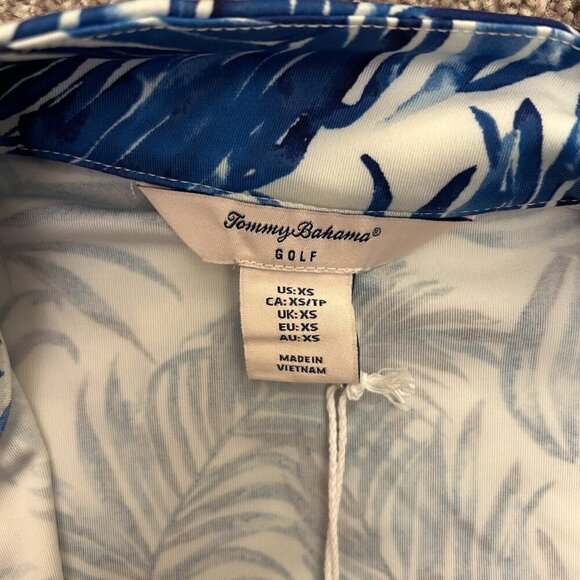 Tommy Bahama Womens Golf Long Sleeve Full Zip Floral Jacket UPF 50 Size XS - NWT - Picture 10 of 13